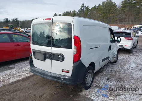 2017 Ram Promaster City Tradesman из США, поврежденный, VIN ZFBERFABXH6F42056